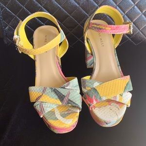 Nine West Tropical Platforms